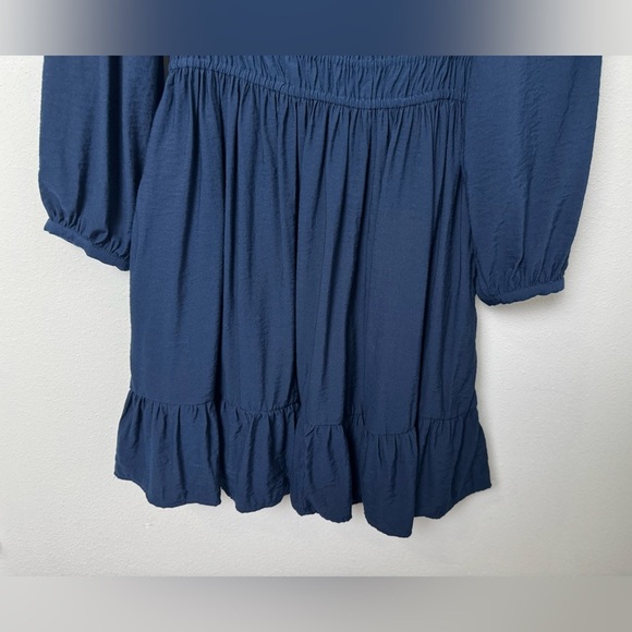 Madewell Sophia Open-Back Mini Dress in Deep‎ Indigo Size Medium - Picture 8 of 16